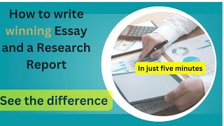 difference between essay and research paper [upl. by Laura]