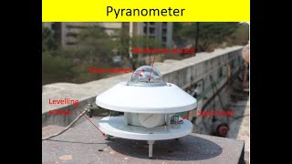 Pyranometer Device to measure the global solar radiation on a horizontal surface [upl. by Otrebcire]