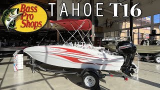 Best Bass Pro Shop Boat The NEW Tahoe T16 A Small Family Boat for a Good Price [upl. by Hsur639]