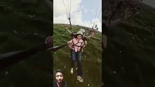 BHAGANE KA NAYA TARIKA 😂🤫 shorts adventure paragliding fun travel subscribe [upl. by Aihsilat505]