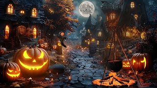 Cozy Autumn Corner 🦴 Halloween Over the Years 👻 Vintage Ambience for a Spooky Night [upl. by Eelibuj]