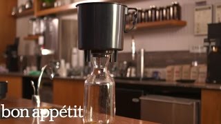 Bon AppétitStumptown Coffee Brew Guides Filtron Cold Brew [upl. by Akimot]