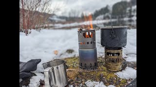 Toaks Titanium Twig Stove Vs Optimus Svea 123I was Surprised By The Results [upl. by Rajewski730]