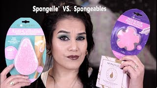 SPONGELLE VS SPONGEABLES BODYWASH INFUSED BODY BUFFERS [upl. by Krasner]