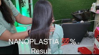 NANOPLASTIA Hair Treatment  hairtreatment vlog nanoplastia [upl. by Halli]