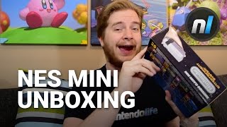 Mini NES Classic Edition Unboxing  Nintendo Classic Mini NES [upl. by Eimile57]