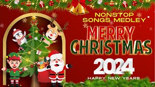 🎄 Merry Christmas Medley 2025 🎅  Nonstop Best Christmas Songs of All Time 🎁 [upl. by Ahsinek]