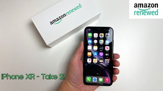 iPhone XR  Amazon Renewed  Lets try this again [upl. by Netsrijk]