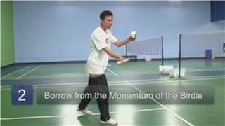 Badminton  How to Hit a Block Shot in Badminton [upl. by Ninerb]