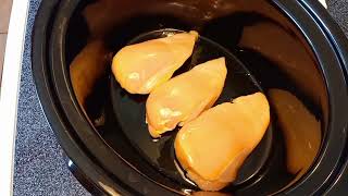 Slow Cooker Chicken Breast Recipe  Dump amp Go Crockpot Dinner [upl. by Mather]