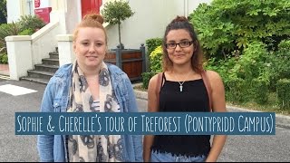 Sophie amp Cherelles tour of Treforest  University of South Wales [upl. by Etteve861]