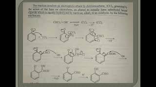 Formylation of Benzene ReimerTiemann Reacttion [upl. by Mochun642]