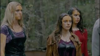 Legacies 1x04 HopeJosie amp Lizzie Covered In Slime [upl. by Morgun]