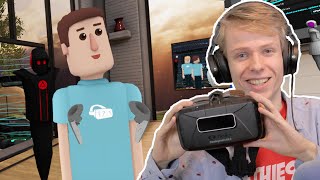 GETTING SOCIAL IN VR  AltspaceVR Oculus Rift DK2  Leap Motion [upl. by Suiradal571]