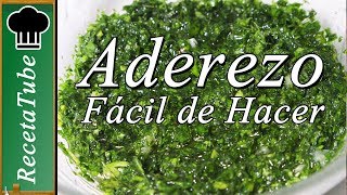 Como Preparar Aderezo Verde Para Ensalada Muy Fácil de Hacer [upl. by Anamuj416]