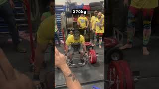 270kg 595lbs trap bar deadlift deadlift strongman [upl. by Anecuza]