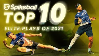 Spikeball Elite Top 10 Plays of 2021🔥 [upl. by Tabbitha]