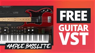 FREE Ample Bass P Lite II Bass Guitar VST  PC amp Mac [upl. by Prince67]