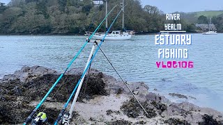 Sea Fishing Uk  Estuary Fishing  Peeler Crab Tips  River Yealm  Vlog106 [upl. by Eradis]