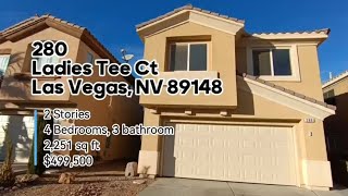 Las Vegas Golf Course Community Rhodes Ranch House [upl. by Lorain]