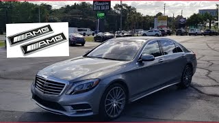 2015 Mercedes S550 AMG Sport Package Review and Perspective [upl. by Oicinoid639]