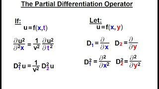 Math Partial Differential Eqn  Ch1 Introduction 4 of 42 Partial Differential Operator [upl. by Onailil115]