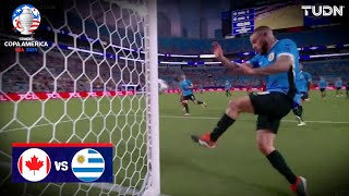 ¡SALVADOR Nández evita un gol EN LA LÍNEA  Canadá 11 Uruguay  Copa América 2024  3er L [upl. by Silas]