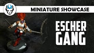 ESCHER GANG  LVL 4 MINIATURE SHOWCASE 4K [upl. by Olivier]