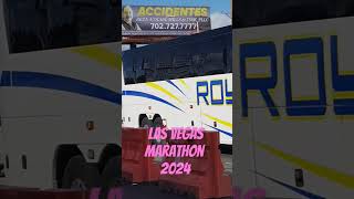 Las Vegas Marathon 2024 shorts lasvegas marathon trending running [upl. by Thisbee]