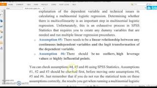 SPSS v23 Lesson 54 الانحدار اللوجستي المتعدد Multinomial Logistic Regression [upl. by Maffa207]