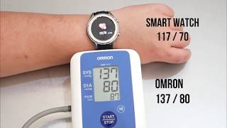 Test Alat tekanan darah smart watch vs omron [upl. by Yrtnahc]