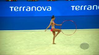 AVERINA Arina RUS  2017 Rhythmic Worlds Pesaro ITA  Qualifications Hoop [upl. by Ardnaeed]