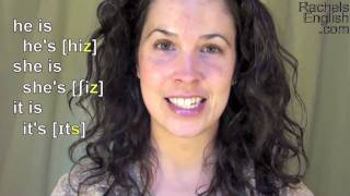 How to Pronounce Contractions American English Pronunciation [upl. by Maisie]