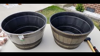 Planting Spring Bulbs In Containers [upl. by Royd88]