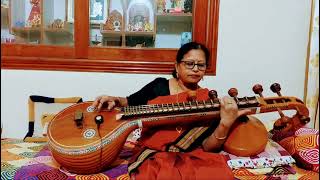 Gangaadhara tripura hara sri song in veena  Raga poorvakalyani  mysore Sadashiva Rao [upl. by Bethesda]