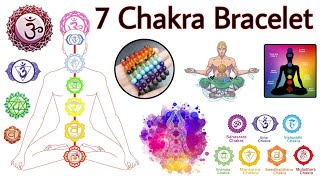 7 Chakra Bracelet Benefits In Hindi  Original 7 Chakra Healing Crystal Bracelet Shorts [upl. by Zitella]