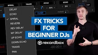 5 Easy FX Tricks in Rekordbox for Beginner DJs [upl. by Regnig]