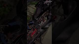 Karizma pulsar 220 carburettor fitting with Electrical Choke 🥰 part1 [upl. by Dnomse]