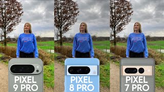 Google Pixel 9 Pro Vs Pixel 8 Pro Vs Pixel 7 Pro  Camera Test Comparison and Review [upl. by Ahsinrat]