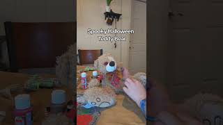 Spooky Halloween Teddy Bear DIY [upl. by Eilahs]