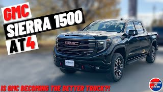 2024 GMC Sierra 1500 AT4 62 Liter V8 with Active Exhaust POV Test Drive amp Review [upl. by Burd]