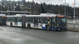 RETIRED BUS TransLink 2007 New Flyer D60LFR 8115 on Route 701 [upl. by Esydnac]