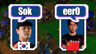 Sok vs eer0  Warcraft Survival Battle [upl. by Enerol]