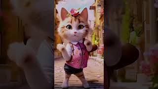 Cute  cat dance cat cute dance [upl. by Rothenberg]