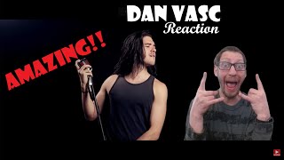 Absolutely EPIC Dan Vasc  quotPriscillas Songquot METAL COVER REACTION [upl. by Ericha]