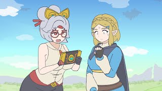 When your friend borrows your phone and starts scrolling a Zelda animation [upl. by Becket540]