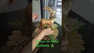 Navidad 🎄 2024 christmas centrodemesa manualidadesnavidad decoration diy [upl. by Eelanej]