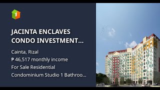 JACINTA ENCLAVES CONDO INVESTMENT thru PAGIBIG [upl. by Rennat662]