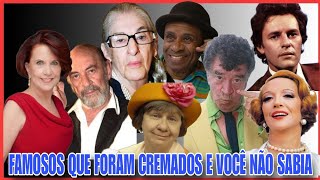 Famosos que foram cremados no Crematório Vila Alpina São Paulo [upl. by Darda]