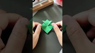 Do you remember how to fold the jumping frog you played with when you were a child Parentchild [upl. by Anelys]